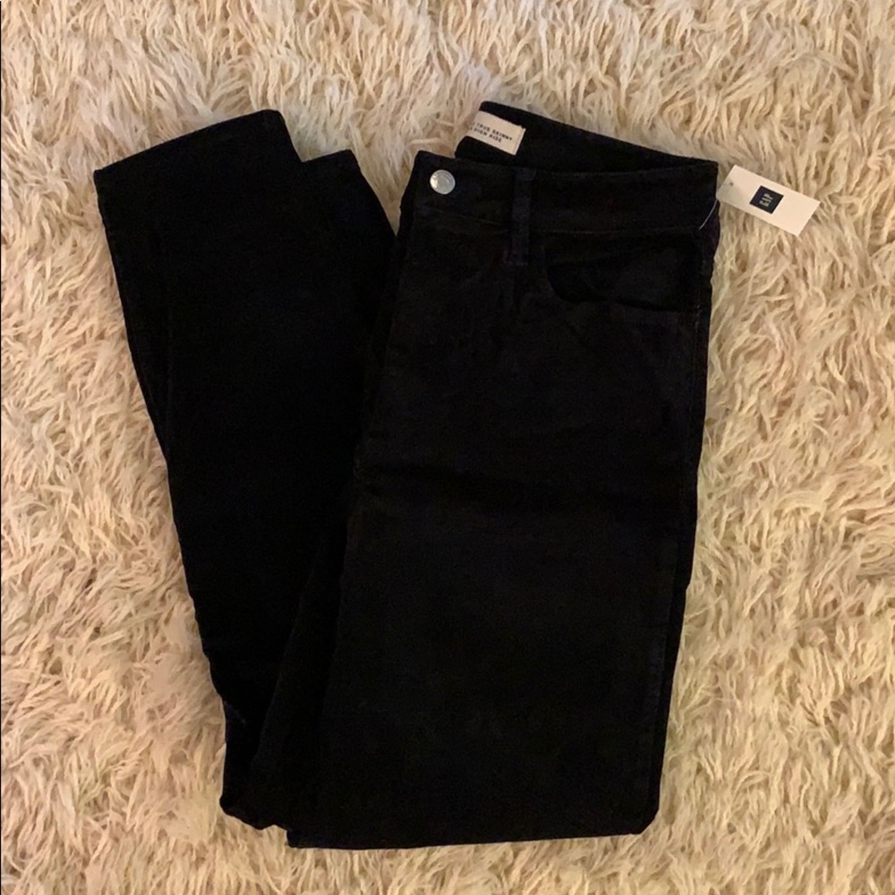 Gap Velvet 30R Curvy True Skinny Super High Rise